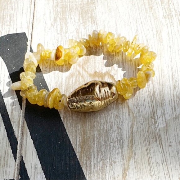 Alquimia Gold and Yellow Bracelet - Picture 2 of 2